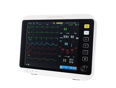 Portable ECG NIBP SpO2 Vet Monitoring System Multi-Parameter Monitor